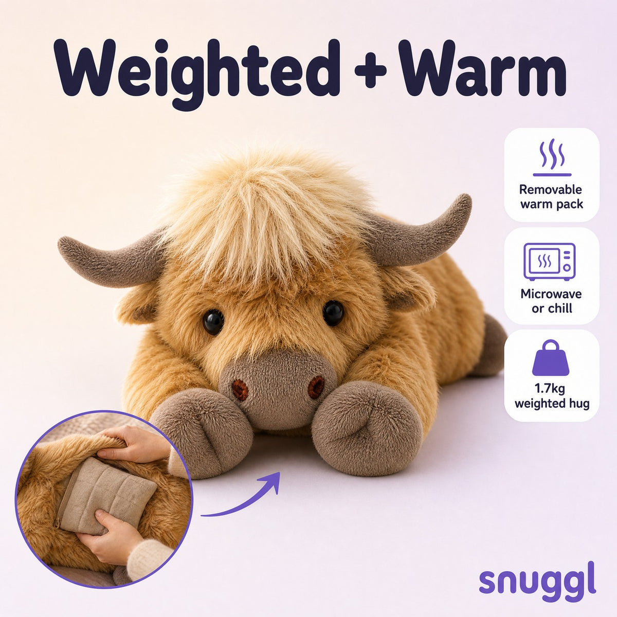 The Snuggl Highland Cow